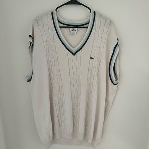 Lacoste Sweater Vest Size 9 (3XL)